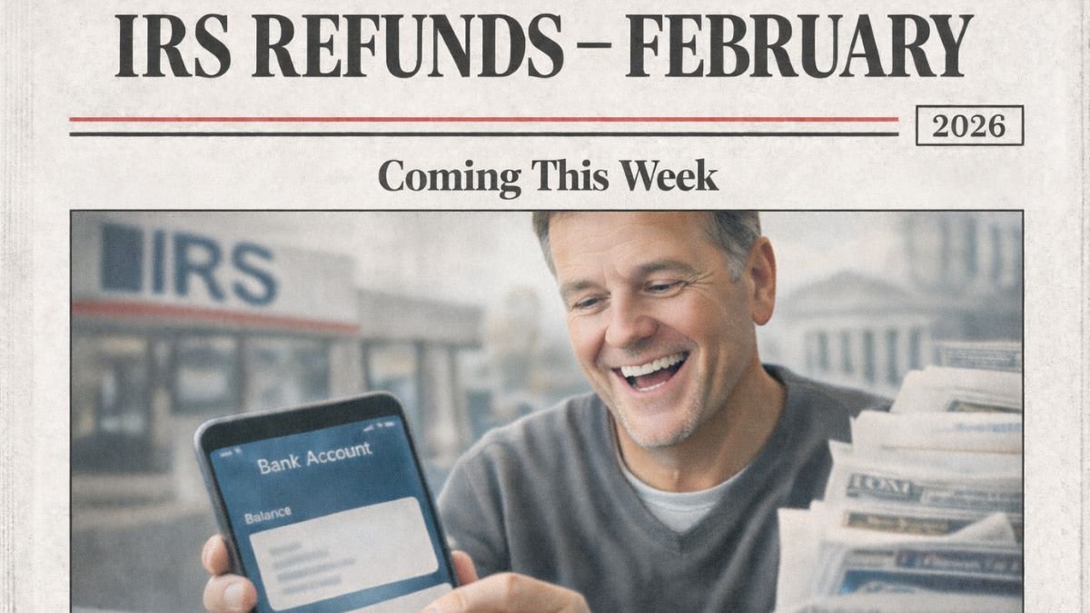 IRS Refund February 2026, IRS Refund Timeline 2026, Estimated Tax Refund Dates, IRS Processing Updates, Tax Refund Direct Deposit 2026, Where’s My Refund 2026, Federal Tax Refund News